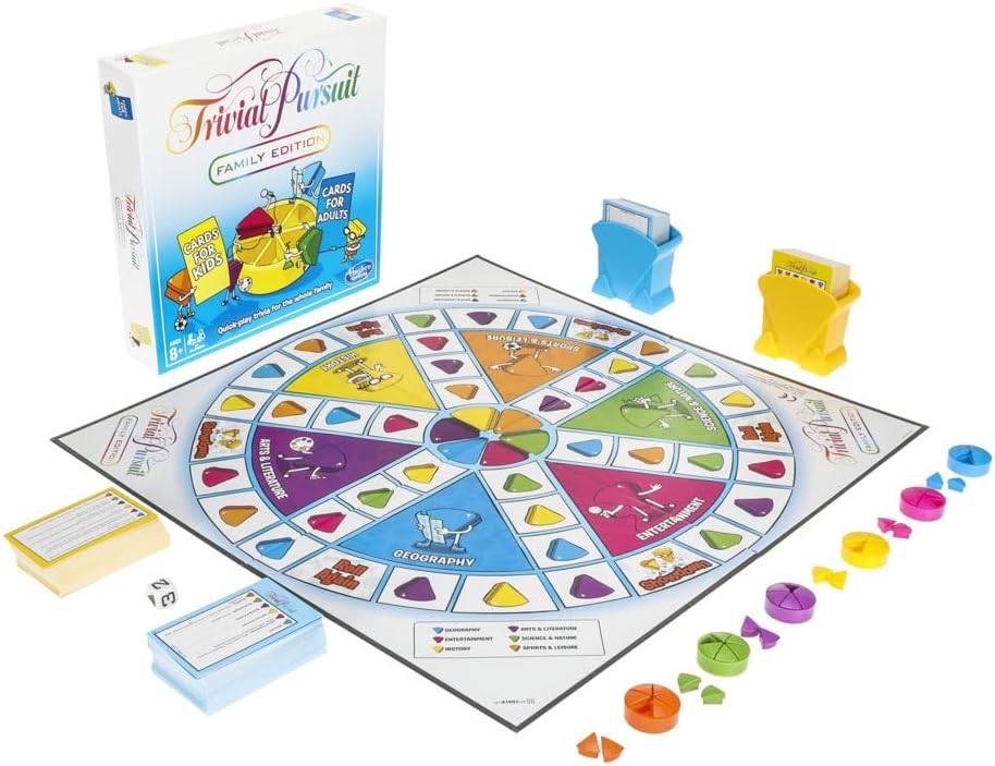 HASBRO TRIVIAL PURSUIT FAMILY EDITION