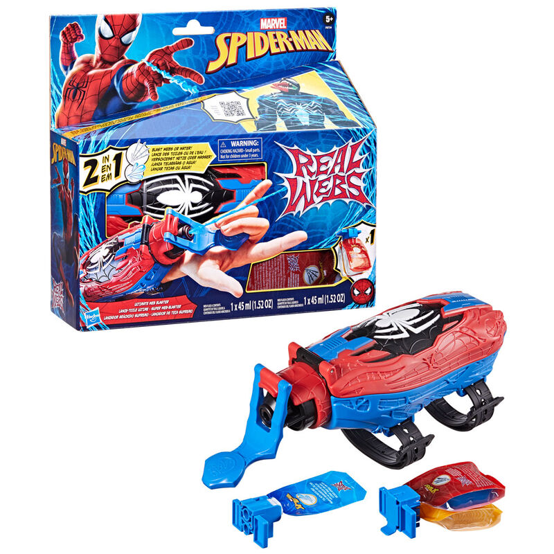 HASBRO MARVEL SPIDERMAN REAL WEBS ULTIMATE WEB BLASTER