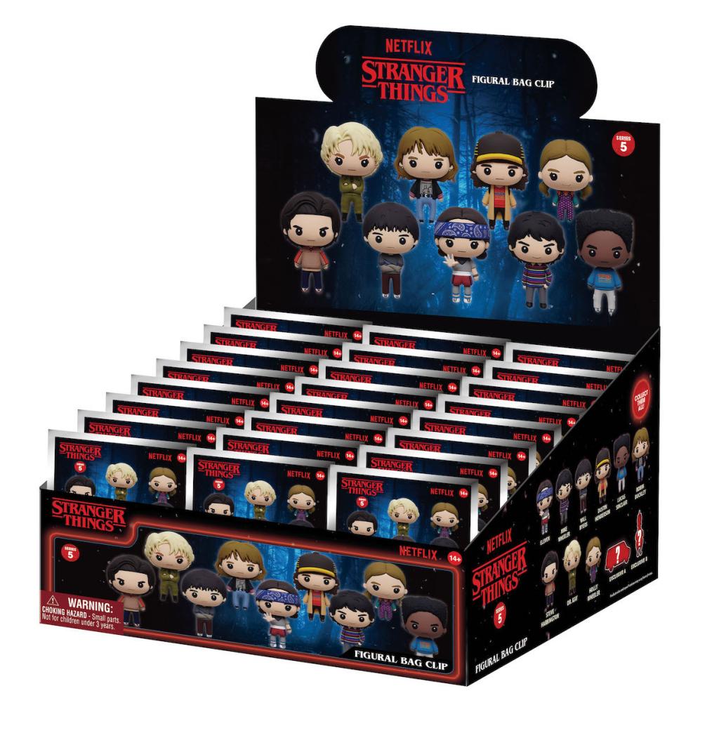 Monogram: Stranger Things 3D Foam Bag Clip, Series 5