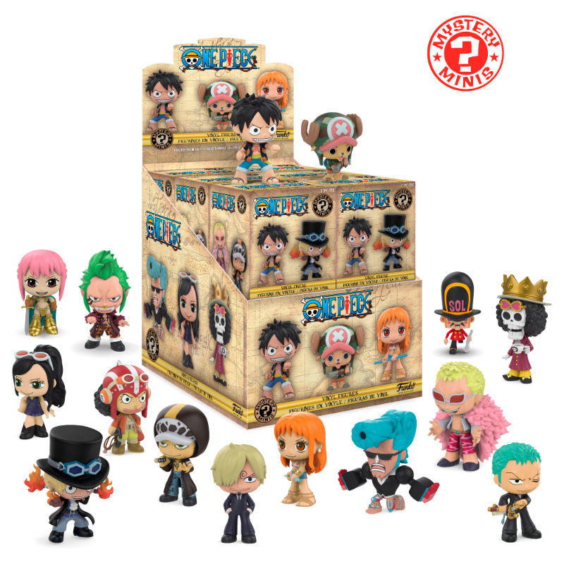 Mystery Mini! Animation: One Piece - 12pcs PDQ