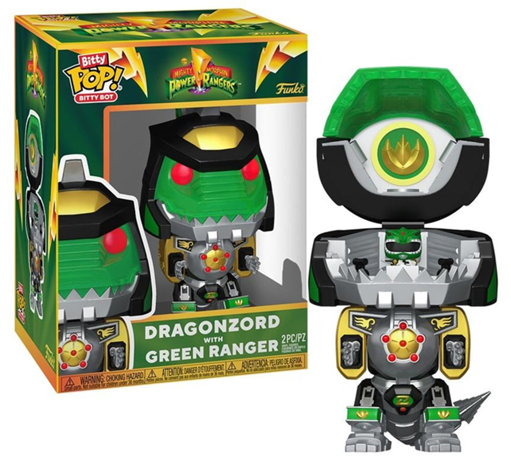 Bitty Bots Pop! Tv: Power Ranger - Dragon Zord with Green Ranger?