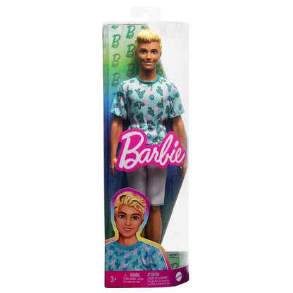 MATTEL BARBIE KEN FASHIONISTAS DOLL - BLUE SHIRT