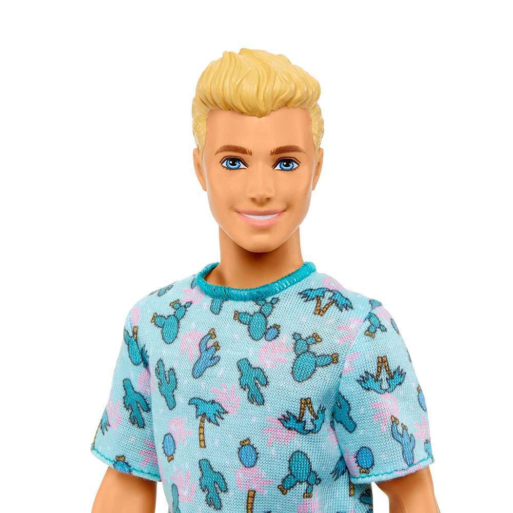 MATTEL BARBIE KEN FASHIONISTAS DOLL - BLUE SHIRT
