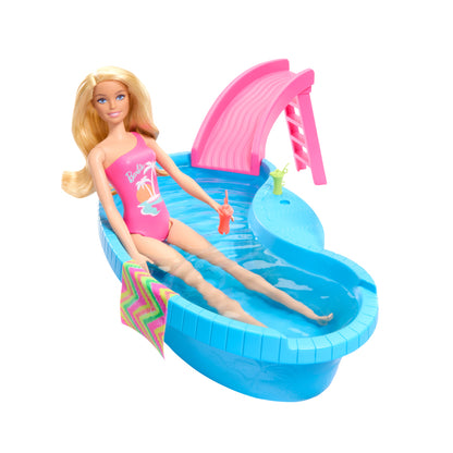 MATTEL BARBIE POOL WITH DOLL