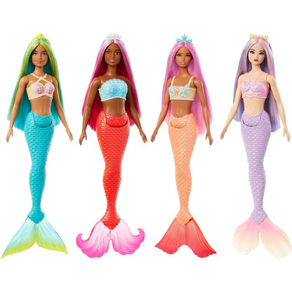 MATTEL BARBIE DREAMTOPIA MERMAID 4 ASST