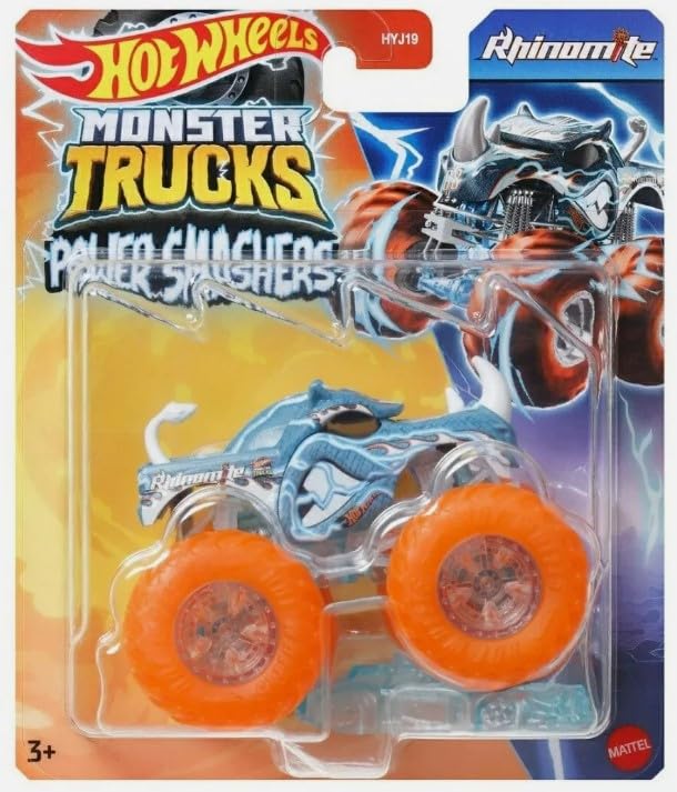 MATTEL HOTWHEELS MONSTER TRUCKS 1:64 POWER SMASHERS SINGLES