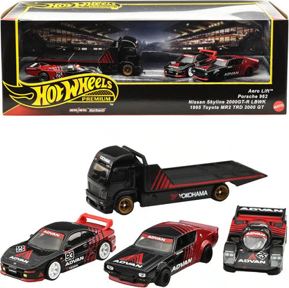 MATTEL HOTWHEELS PREMIUM COLLECTOR SET - ASST 5