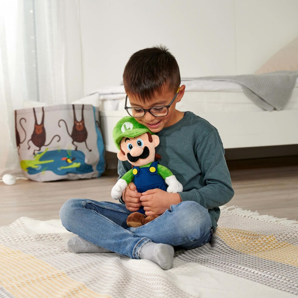 MARIO PLUSH - 30CM - LUIGI