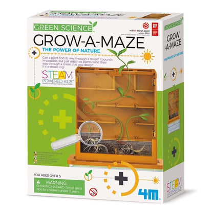 4M KIDS LABS/GREEN SCI-GROW-A-MAZE