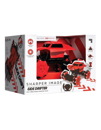 SHARPER IMAGE TOY RC SIDE DRIFTER MONSTER TRUCK