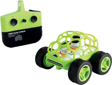 SHARPER IMAGE TOY RC ORBIT TUMBLER GLOW IN THE DARK