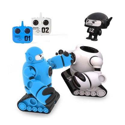 SHARPER IMAGE RC MECHA RIVALS - BLUE & WHITE