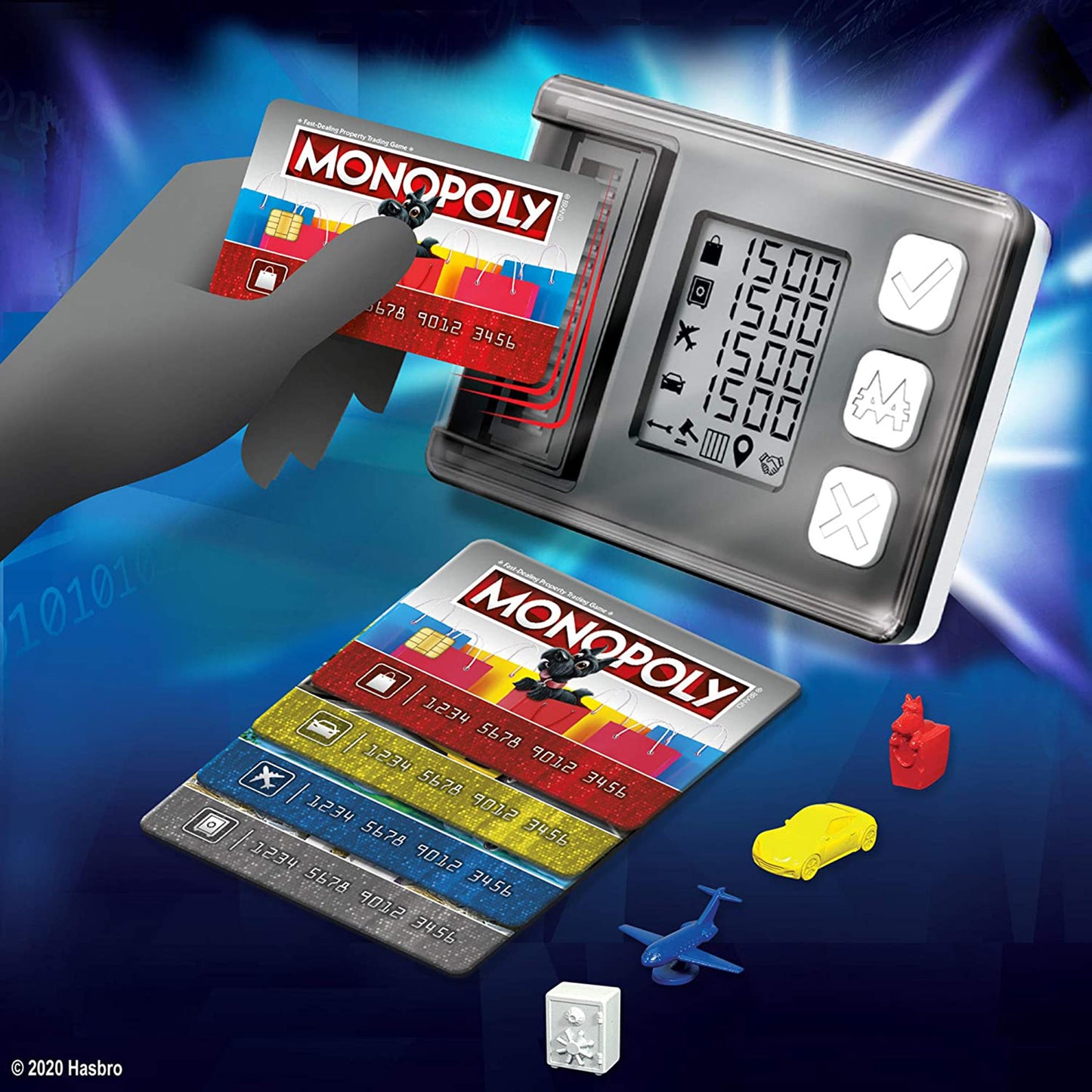 HASBRO MONOPOLY SUPER ELECTRONIC BANKING