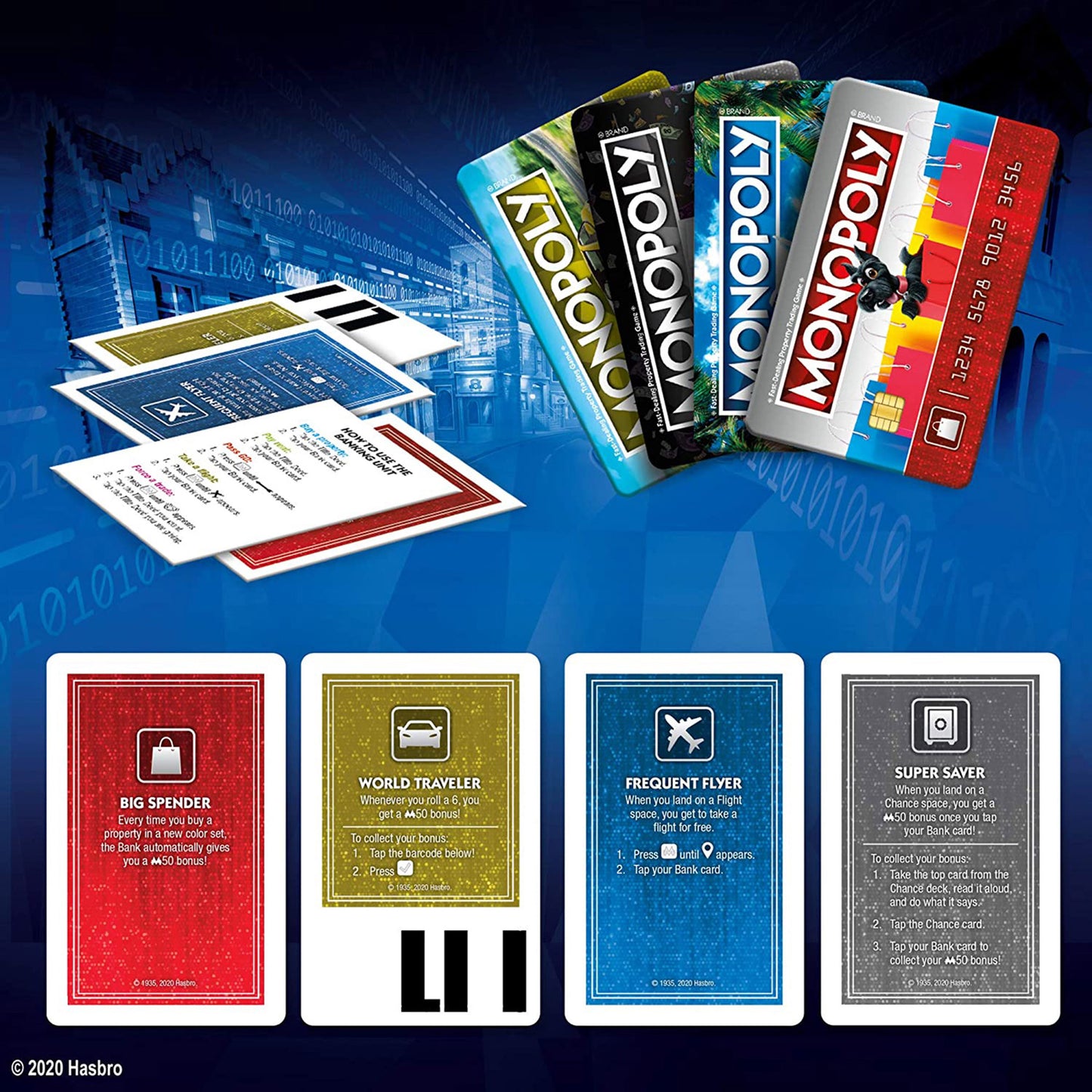 HASBRO MONOPOLY SUPER ELECTRONIC BANKING