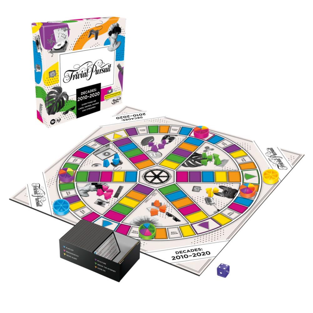 HASBRO GAMING TRIVIAL PURSUIT DECADES 2010 - 2020