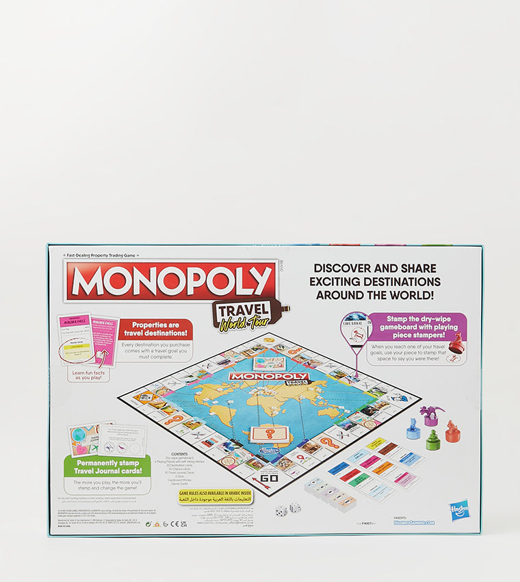 HASBRO MONOPOLY TRAVEL WORLD TOUR