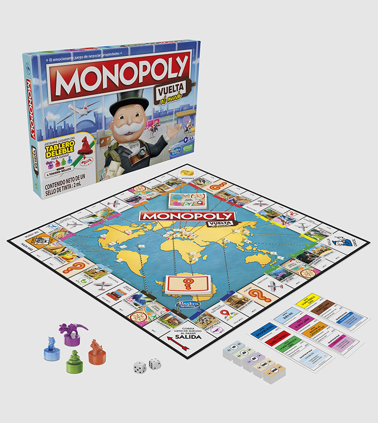 HASBRO MONOPOLY TRAVEL WORLD TOUR