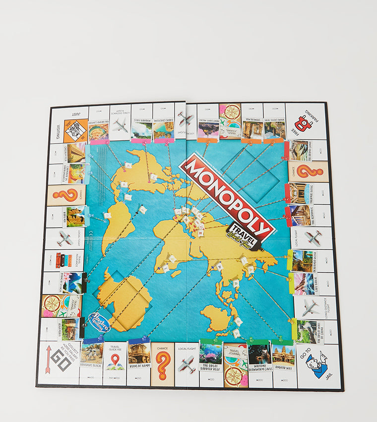 HASBRO MONOPOLY TRAVEL WORLD TOUR