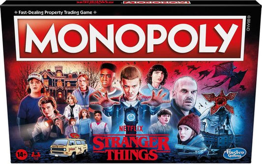 HASBRO LICENSED GAMING MONOPOLY STRANGER THINGS