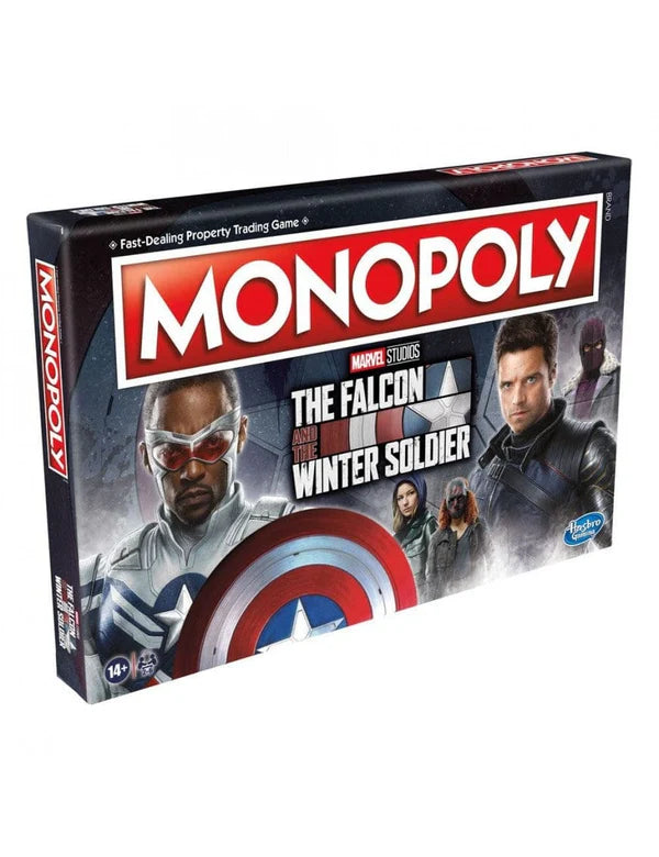 HASBRO MONOPOLY FALCON AND WINTER SOLDIER