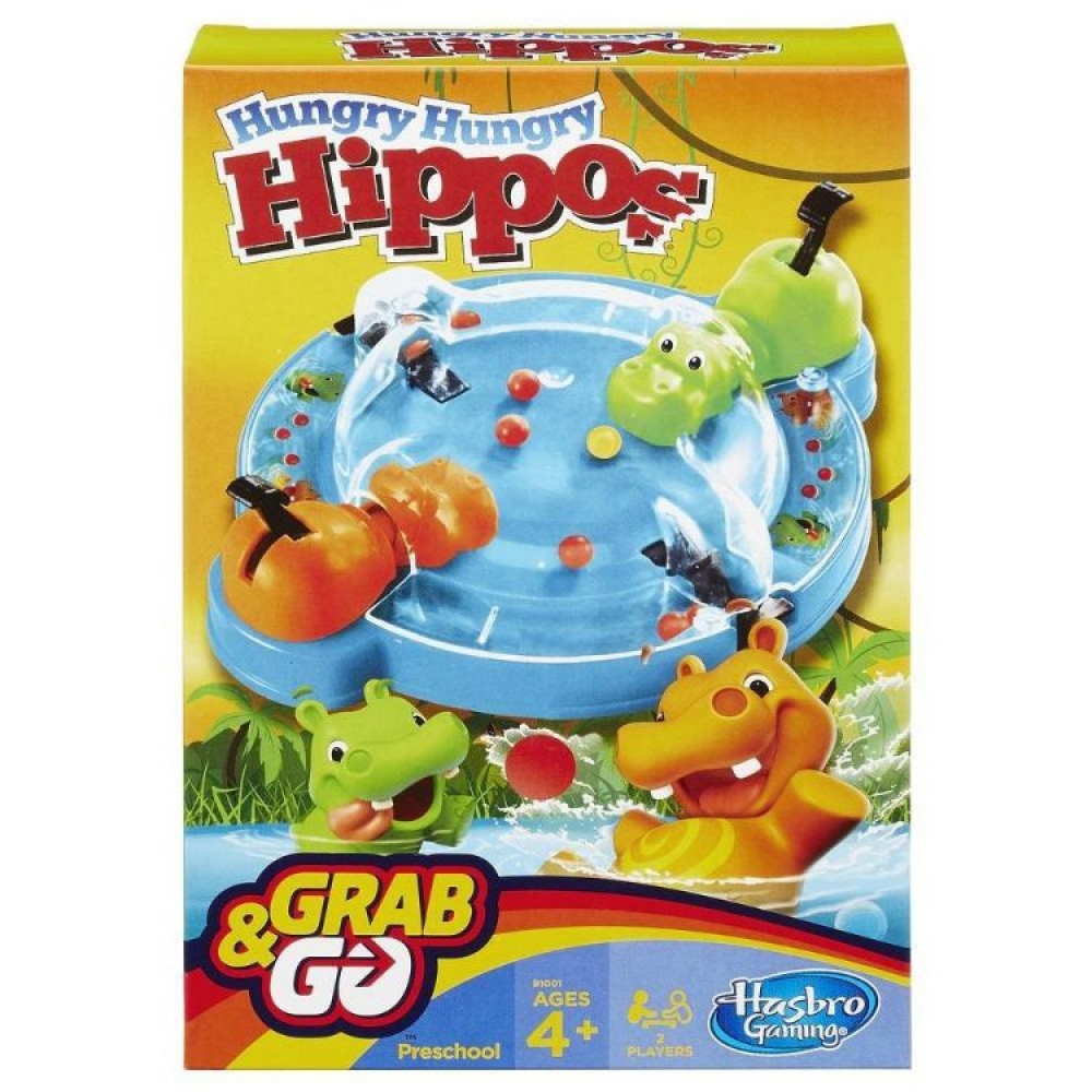HASBRO GRAB AND GO HUNGRY HIPPO