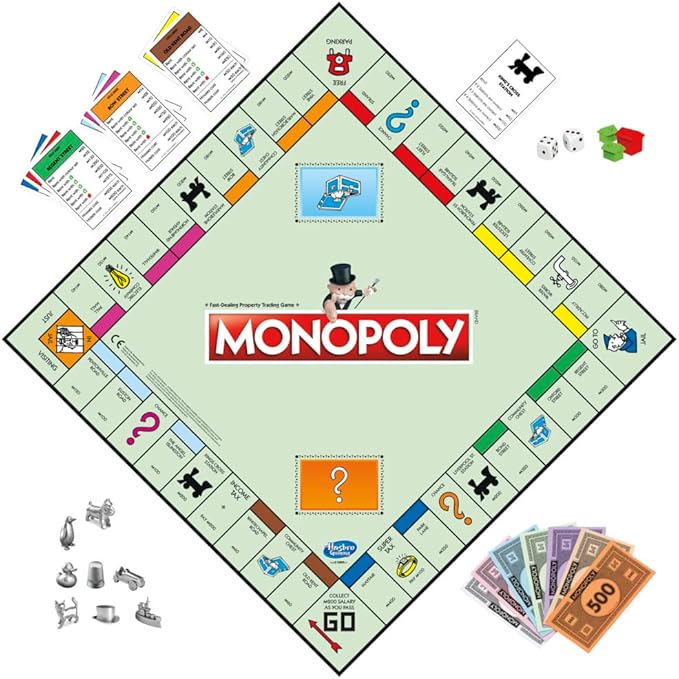 HASBRO CLASSIC MONOPOLY (ENGLISH)