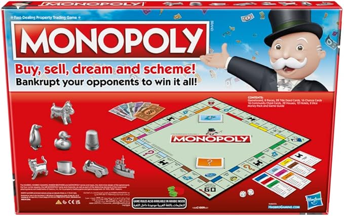 HASBRO CLASSIC MONOPOLY (ENGLISH)