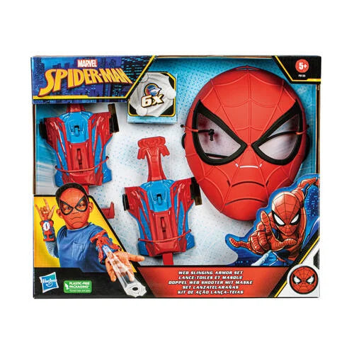 HASBRO SPIDERMAN WEB SLINGING ARMOR SET