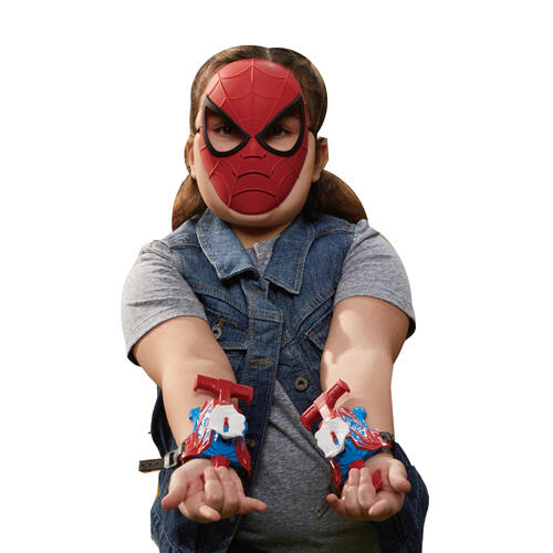 HASBRO SPIDERMAN WEB SLINGING ARMOR SET