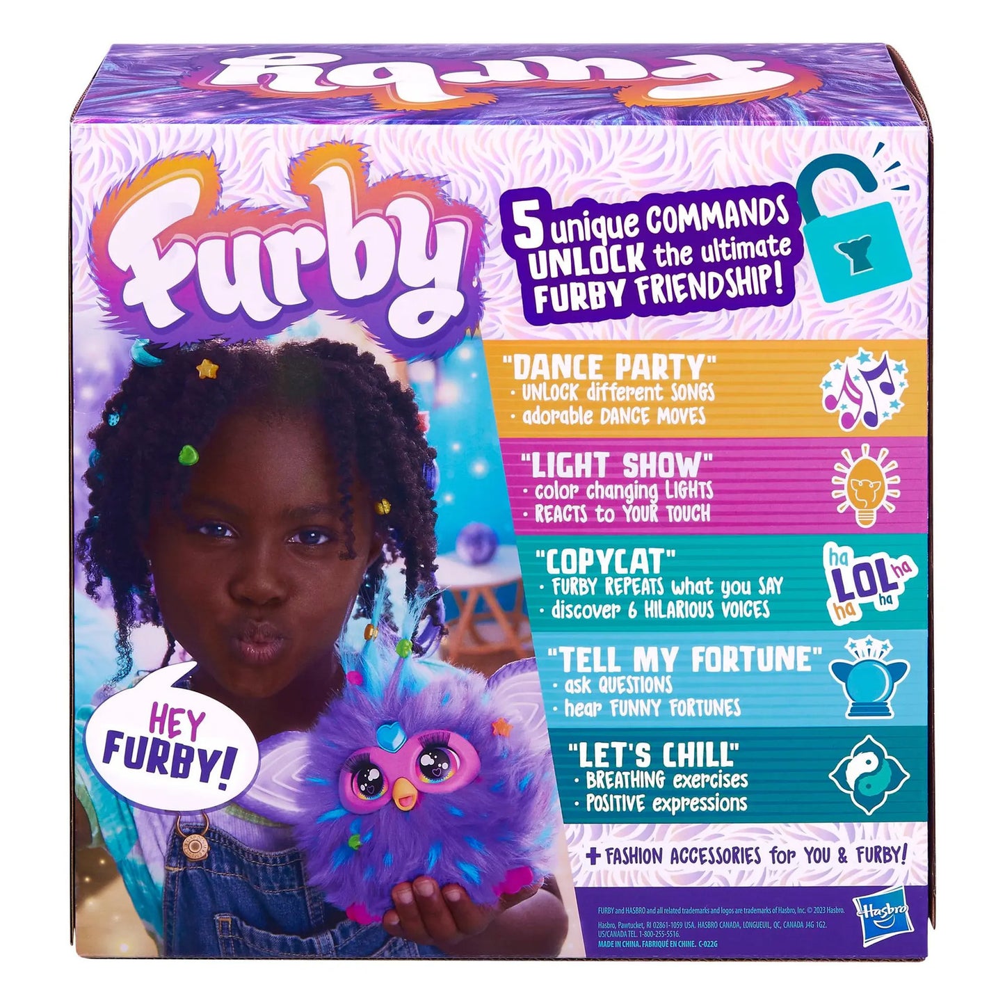 HASBRO FURBY INTERACTIVE - PURPLE