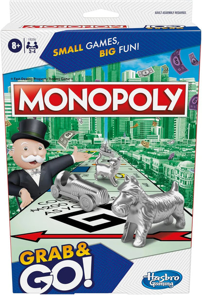 HASBRO MONOPOLY GRAB AND GO REFRESH