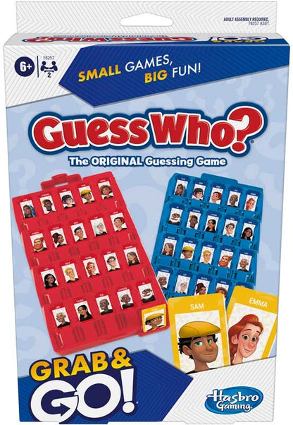 HASBRO GRAB AND GO  GUESS WHO