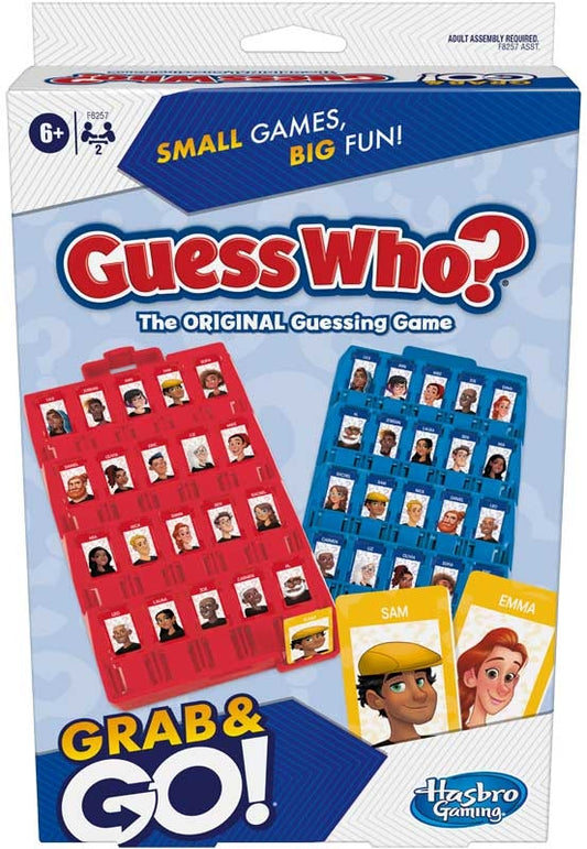HASBRO GRAB AND GO  GUESS WHO