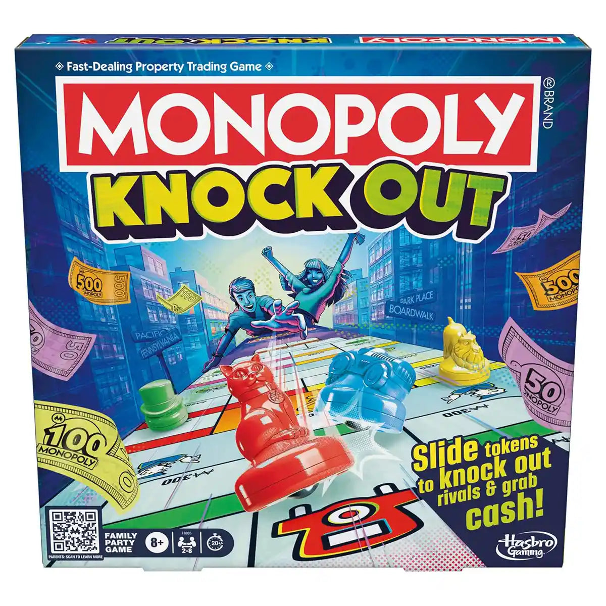 HASBRO GAMING MONOPOLY KNOCK OUT