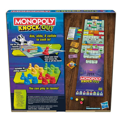 HASBRO GAMING MONOPOLY KNOCK OUT
