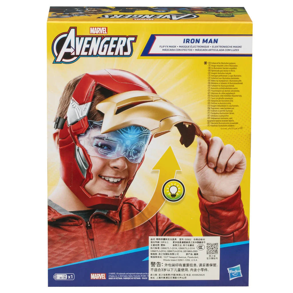 HASBRO AVENGERS FLIP FX MASK - IRON MAN