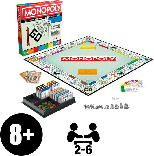 HASBRO GAMING MONOPOLY CLASSIC REFRESH