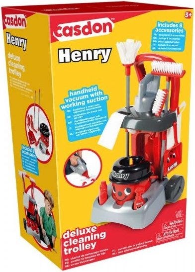 CASDON DELUXE HENRY CLEANING TROLLEY