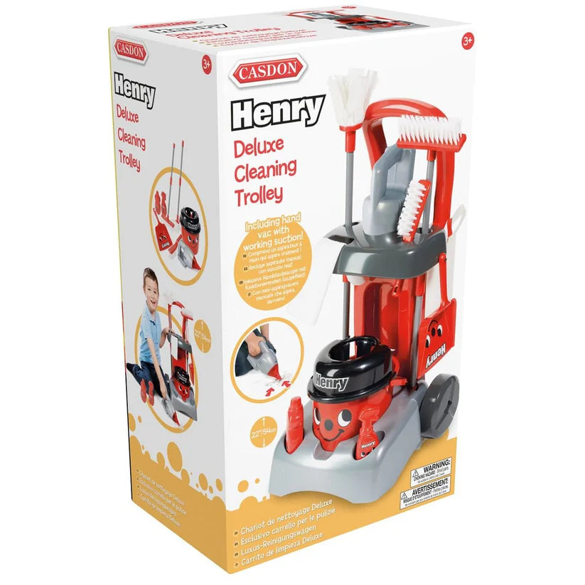 CASDON DELUXE HENRY CLEANING TROLLEY