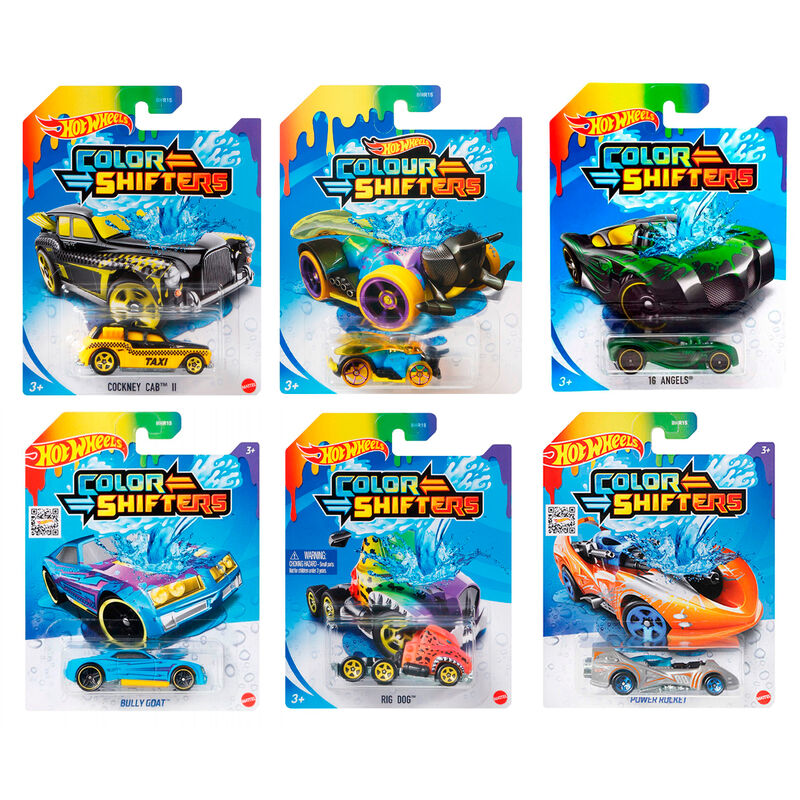 MATTEL HOTWHEELS COLOR SHIFTERS