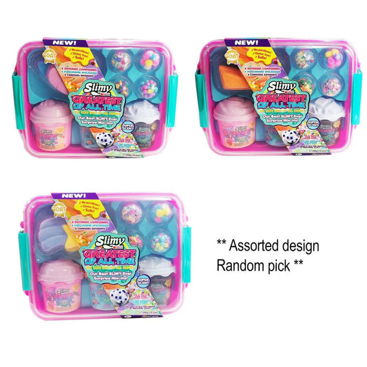 SLIMY G-O-A-T MEDIUM GIFT SET w MIX-INS - 2 ASSTD