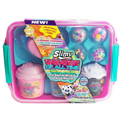 SLIMY G-O-A-T MEDIUM GIFT SET w MIX-INS - 2 ASSTD