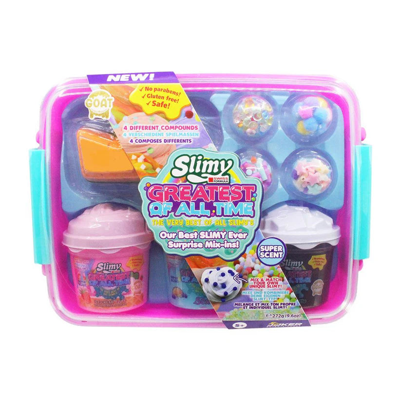 SLIMY G-O-A-T MEDIUM GIFT SET w MIX-INS - 2 ASSTD