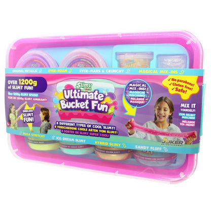SLIMY - ULTIMATE 8 PC SUPER SET BUCKET FUN TUB