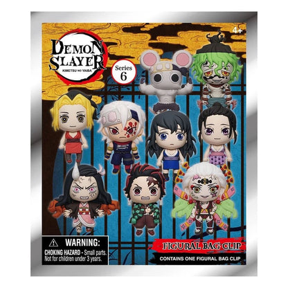 Monogram: Demon Slayer (Season 2) 3D Foam Bag Clip - Series 6
