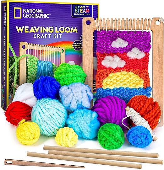 NAT GEO WEAVING LOOM CRAFT KIT