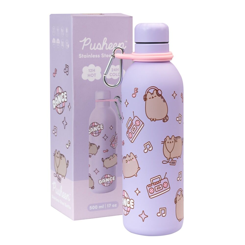 Erik: Pusheen Moments 500 Ml Hot and Cold Metal Bottle