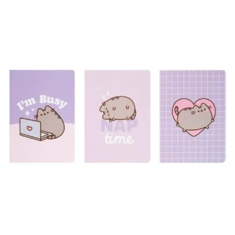 Erik: Pusheen Moments Pack Of 3 A6 Notebooks