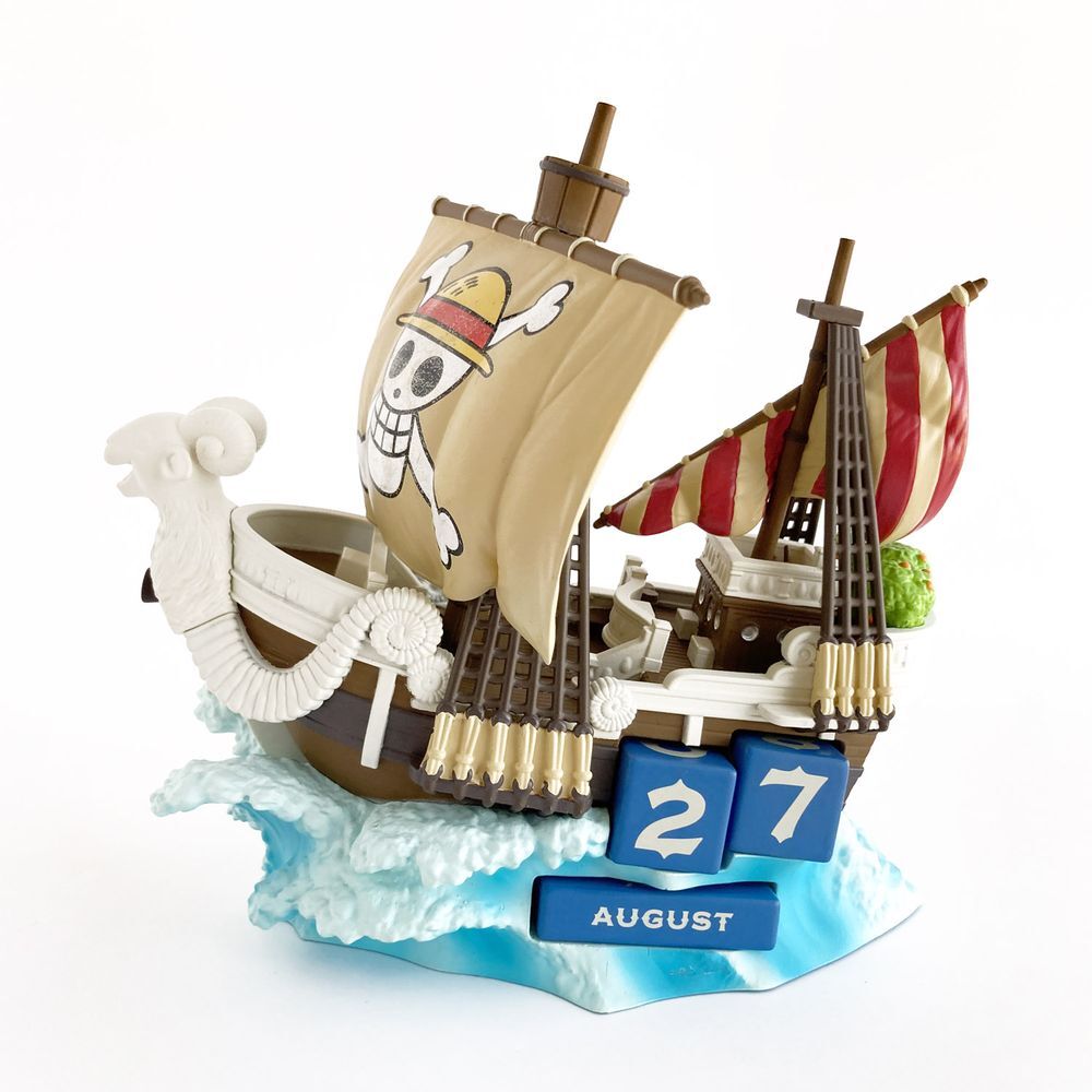 Erik: One Piece Going Merry Perpetual 3D Calendar Netflix