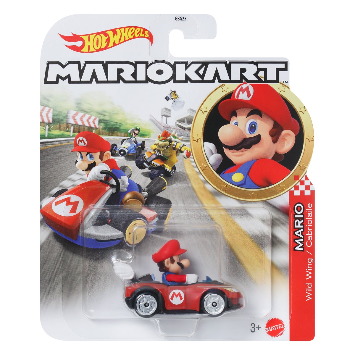 MATTEL HOTWHEELS MARIO KART REPLICA - ASST +10